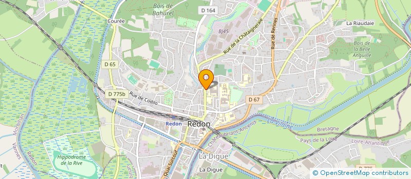 localisation de l'entreprise PLOG  REDON