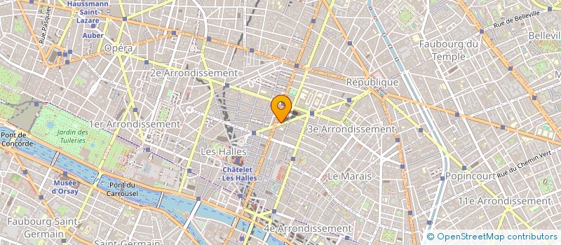 localisation de l'entreprise PLOGEC SA à PARIS