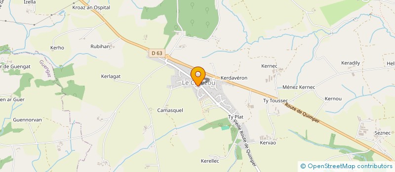 localisation de l'entreprise PLOGONNEC SUR SCENE  PLOGONNEC