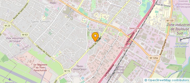 localisation de l'entreprise PLOMAX à TOULOUSE