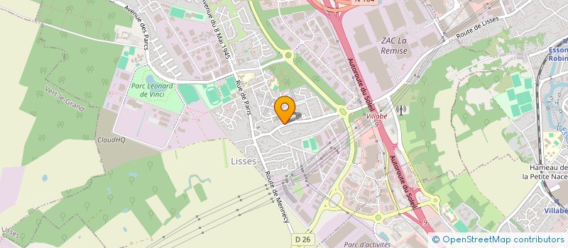 localisation de l'entreprise PLOMB 91 à LISSES