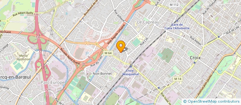 localisation de l'entreprise PLOMB-ELEC-PRO à WASQUEHAL