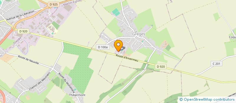 localisation de l'entreprise PLOMB'ELEC SERVICES 76  GREGES