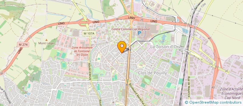 localisation de l'entreprise PLOMB EST  IS-SUR-TILLE