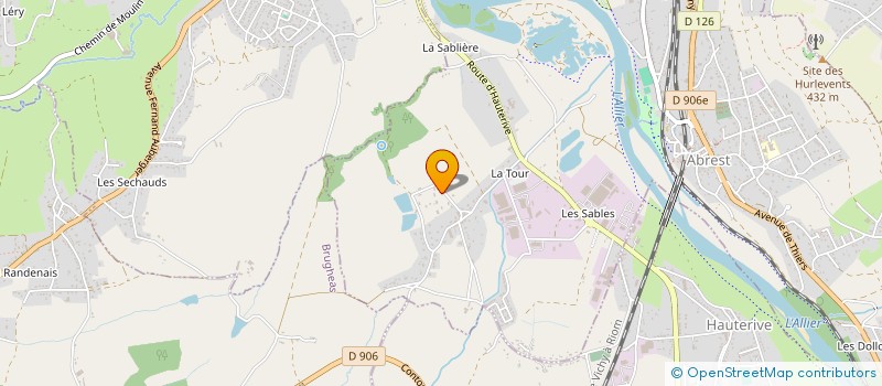 localisation de l'entreprise PLOMB EXPERT à ABREST