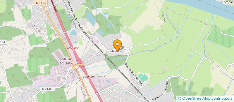 localisation de l'entreprise PLOMB'IMPACT  CADAUJAC