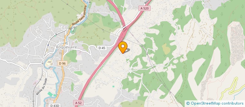 localisation de l'entreprise PLOMB INOV à ROQUEVAIRE