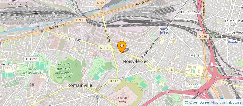 localisation de l'entreprise PLOMB - MAT  AULNAY-SOUS-BOIS