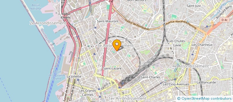 localisation de l'entreprise PLOMB PRESS à MARSEILLE