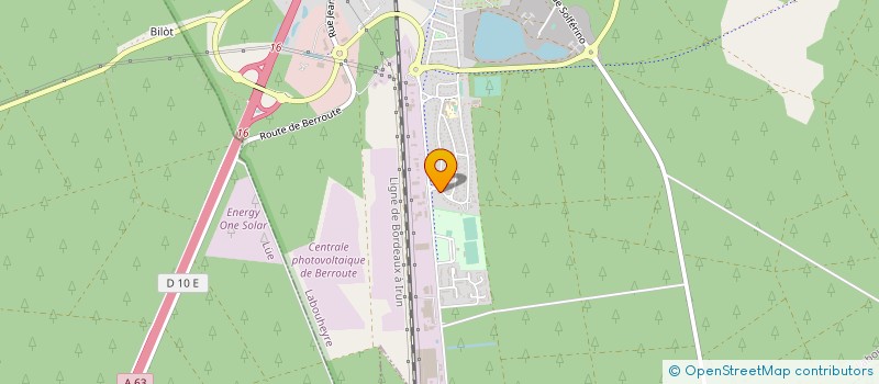 localisation de l'entreprise PLOMB SERVICE  LABOUHEYRE