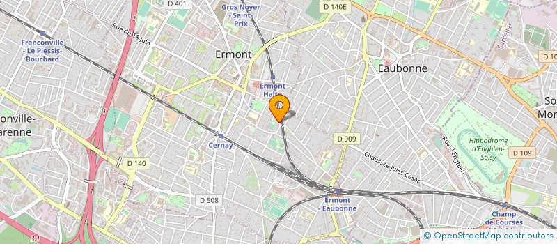 localisation de l'entreprise PLOMBATHERM  ERMONT