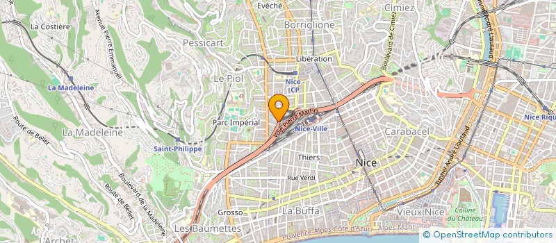 localisation de l'entreprise PLOMBAZUR ASSISTANCE à NICE