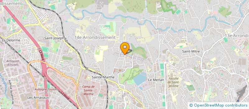 localisation de l'entreprise PLOMBEL'O à MARSEILLE