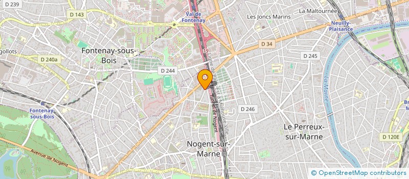 localisation de l'entreprise PLOMBELIO  NOGENT-SUR-MARNE