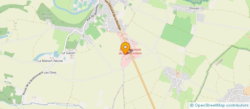 localisation de l'entreprise PLOMBEO à MAREUIL-SUR-LAY-DISSAIS