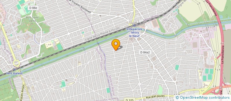 localisation de l'entreprise PLOMBERIC  GIREMOUTIERS