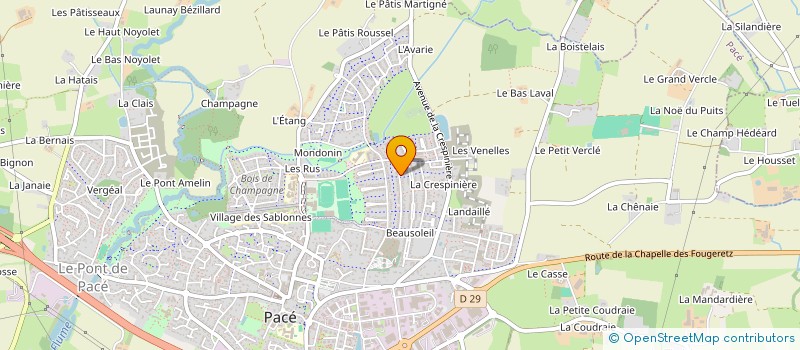 localisation de l'entreprise PLOMBERIE 2J à PACE