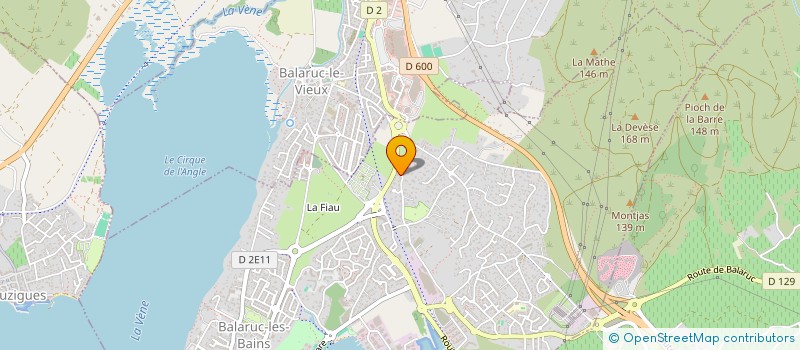 localisation de l'entreprise PLOMBERIE BALARUC 34  BALARUC-LES-BAINS