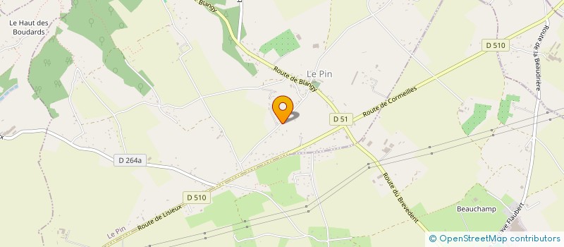 localisation de l'entreprise PLOMBERIE CHAUFFAGE 2 CARRELAGE MACONNERIE à LE PIN