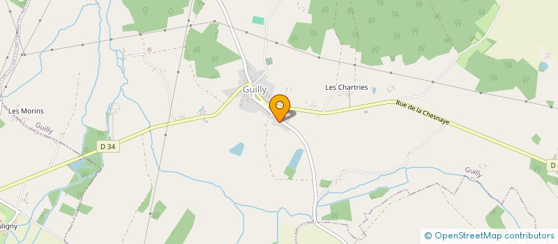 localisation de l'entreprise PLOMBERIE CHAUFFAGE BERTRAND - P.C.B à GIROUX