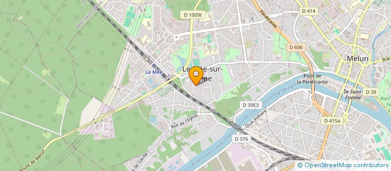 localisation de l'entreprise PLOMBERIE CHAUFFAGE MAINTENANCE INDUSTRIELLE à LE MEE-SUR-SEINE