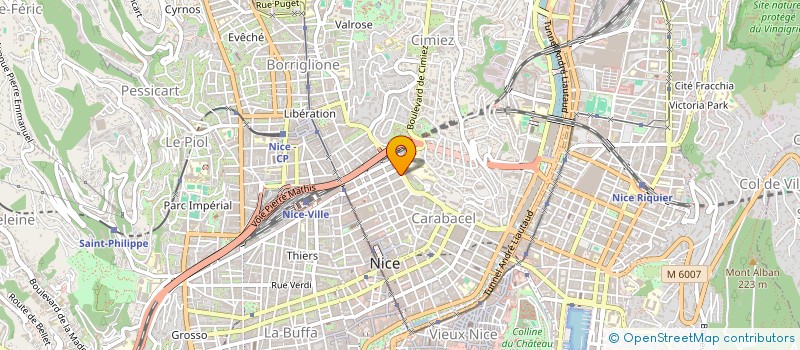 localisation de l'entreprise PLOMBERIE CHAUFFAGE RENOVATION  NICE