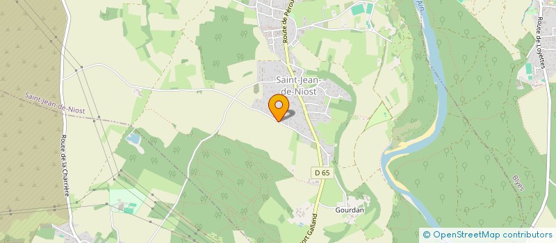 localisation de l'entreprise PLOMBERIE CHAUFFAGE TILLMANN  SAINT-JEAN-DE-NIOST