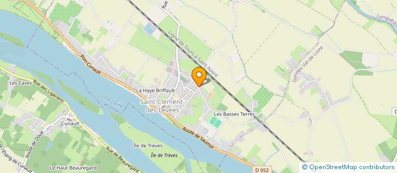 localisation de l'entreprise PLOMBERIE CLEMENTAISE  SAINT-CLEMENT-DES-LEVEES