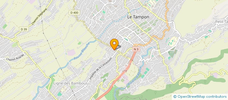 localisation de l'entreprise PLOMBERIE. COM à SAINT-PIERRE