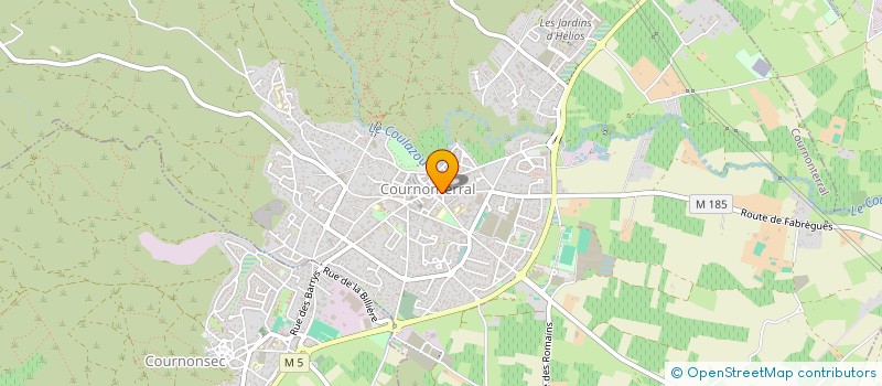 localisation de l'entreprise PLOMBERIE CONCEPT à COURNONTERRAL