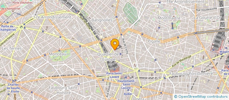 localisation de l'entreprise PLOMBERIE CURAGES ROBINETTERIES  PARIS