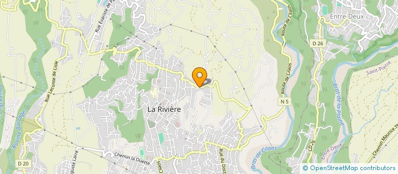 localisation de l'entreprise PLOMBERIE DE BOURBON à SAINT-LOUIS