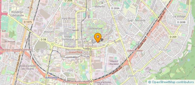 localisation de l'entreprise PLOMBERIE DE L'ISERE  GRENOBLE