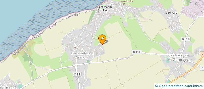 localisation de l'entreprise PLOMBERIE DEFOOR à PETIT-CAUX