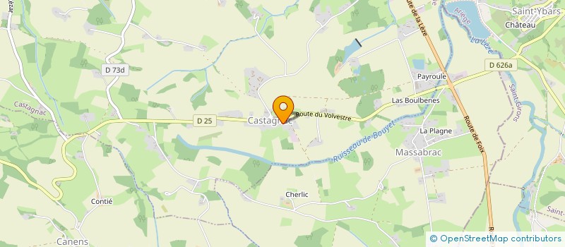 localisation de l'entreprise PLOMBERIE DES COMMINGES  ORE