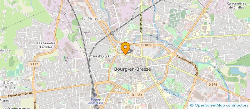 localisation de l'entreprise PLOMBERIE DSP à BOURG-EN-BRESSE
