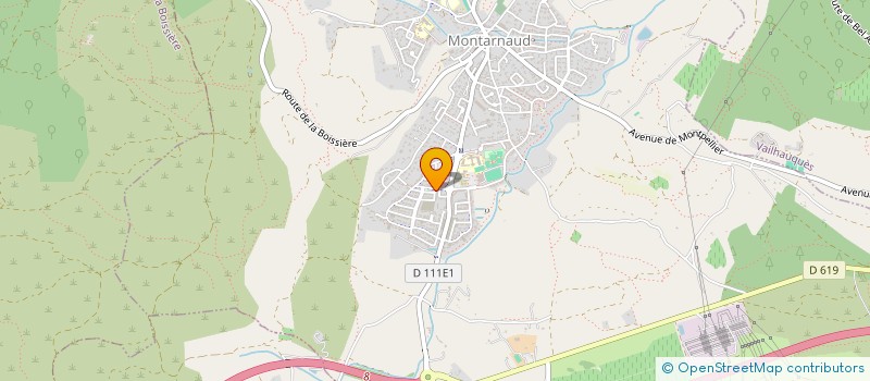 localisation de l'entreprise PLOMBERIE DU LANGUEDOC  MONTARNAUD