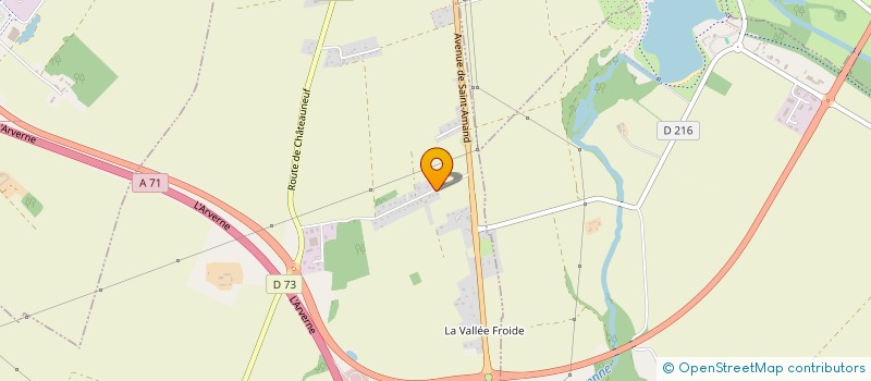 localisation de l'entreprise PLOMBERIE ELECTRICITE POIRIER  TROUY