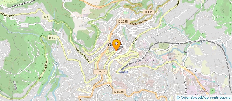 localisation de l'entreprise PLOMBERIE EXPRESS à GRASSE