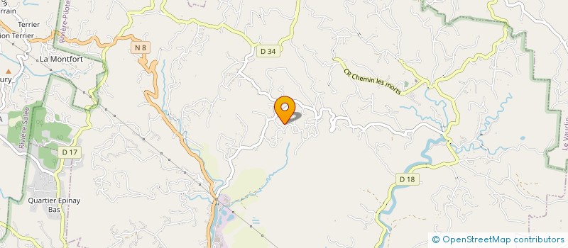 localisation de l'entreprise PLOMBERIE EXPRESS DIRC  RIVIERE-PILOTE