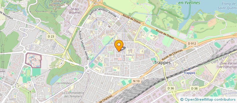 localisation de l'entreprise PLOMBERIE FIRANE  TRAPPES