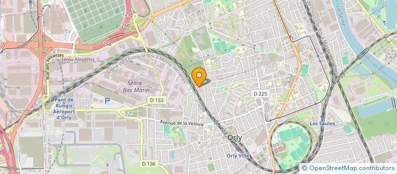 localisation de l'entreprise PLOMBERIE GENERALE SALHI  ORLY