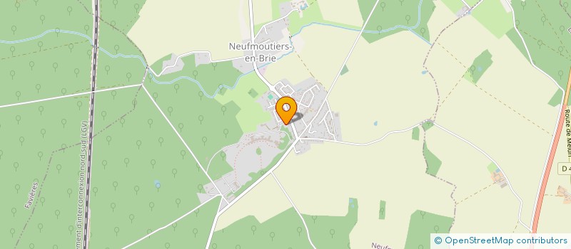 localisation de l'entreprise PLOMBERIE MACHADO  NEUFMOUTIERS-EN-BRIE