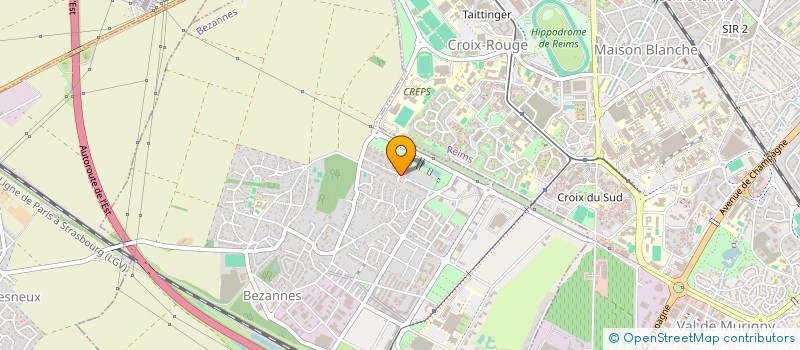 localisation de l'entreprise PLOMBERIE MARTIN JEAN-CLAUDE  BEZANNES