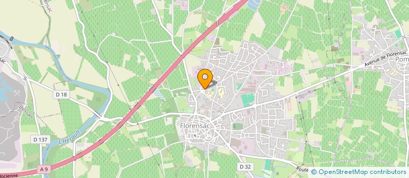 localisation de l'entreprise PLOMBERIE MOTHES  AGDE