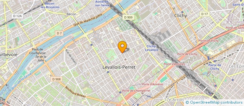 localisation de l'entreprise PLOMBERIE NICOLAS à LEVALLOIS-PERRET