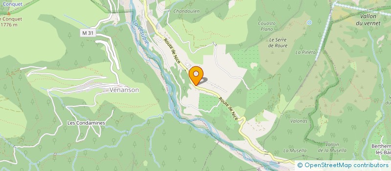 localisation de l'entreprise PLOMBERIE PALUMBO  SAINT-MARTIN-VESUBIE