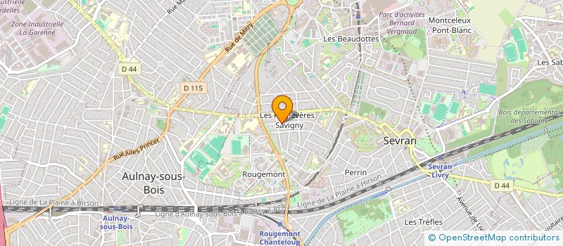 localisation de l'entreprise PLOMBERIE PEP à SEVRAN