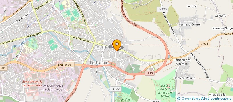 localisation de l'entreprise PLOMBERIE RENOV  CHERBOURG-EN-COTENTIN