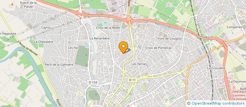 localisation de l'entreprise PLOMBERIE SANCHEZ  BEZIERS